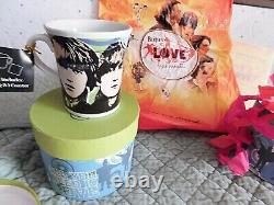 John lennon The Beatles CIRQUE DU SOLEIL LOVE tea cups