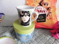 John lennon The Beatles CIRQUE DU SOLEIL LOVE tea cups