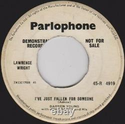 Johnny Gentle John Lennon DEMO I've Just Fallen For Darren Young promo Beatles