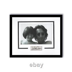 Julian Lennon Autograph Signed 11x14 Framed Photo Beatles John Lennon Son ACOA