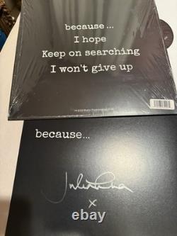 Julian Lennon SIGNED 4 Track Vinyl BECAUS LTD EP John The Beatles RARE NEW