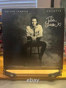 Julian Lennon Valotte signed / autographed LP vinyl (John The Beatles)