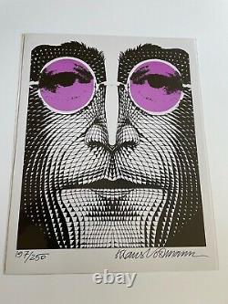 KLAUS VOORMANN John Lennon Signed & Numbered art print BEATLES