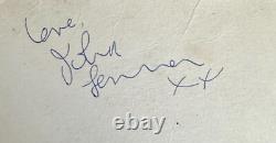 Ken Dodd Promo Card Signed By John Lennon Albany Cinema Oct 15th 1961 Beatles