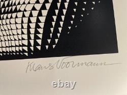 Klaus Voormann Signed 20x26 Silkscreen art print Beatles John Lennon Revolver #2