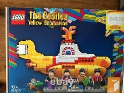 LEGO 21306 Beatles Yellow Submarine set new and unopened in box
