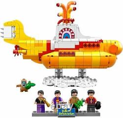 LEGO 21306 Ideas The Beatles Yellow Submarine Building Set Retired Sealed NEW