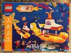 LEGO 21306 Ideas The Beatles Yellow Submarine, New In Sealed Box