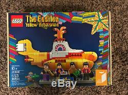 LEGO 21306 Ideas Yellow Submarine The Beatles Brand New Retired Set