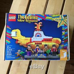 LEGO 21306 The Beatles Yellow Submarine BNIB NEVER OPENED FREE SHIPPING