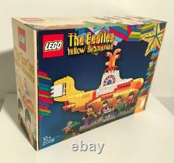 LEGO 21306 The Beatles Yellow Submarine Retired IDEAS Set New in Sealed Box