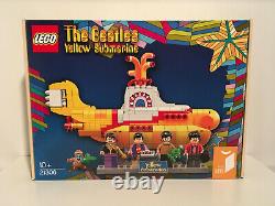 LEGO 21306 The Beatles Yellow Submarine Retired IDEAS Set New in Sealed Box