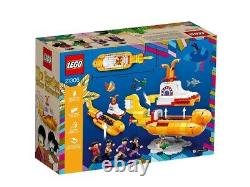 LEGO 21306 The Beatles Yellow Submarine incl. Minifigs, Instructions, Box