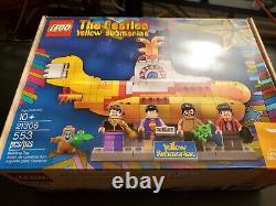 LEGO Ideas #015 THE BEATLES Yellow Submarine 21306 NEW in Box Sealed Retired