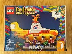 LEGO Ideas 21306 The Beatles Yellow Submarine Employee Collection see desc