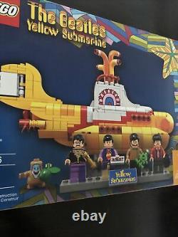 LEGO Ideas 21306 The Beatles Yellow Submarine New Retired Sealed