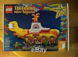 LEGO Ideas 21306 The Beatles Yellow Submarine Retired Set New Sealed In Box