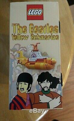 LEGO Ideas 21306 The Beatles Yellow Submarine Retired Set New Sealed In Box