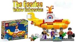 LEGO Ideas CUUSOO Rare The Beatles Yellow Submarine 21306 New & Sealed