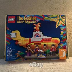 LEGO Ideas THE BEATLES Yellow Submarine #21306 BRAND NEW, RARE