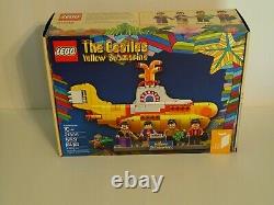 LEGO Ideas THE BEATLES Yellow Submarine 21306 NEW in Box Factory Sealed Retired