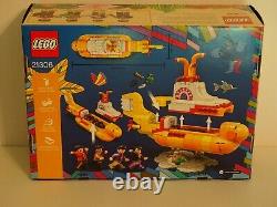 LEGO Ideas THE BEATLES Yellow Submarine 21306 NEW in Box Factory Sealed Retired