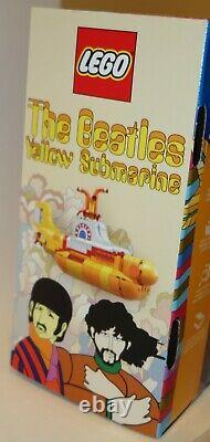 LEGO Ideas The Beatles Yellow Submarine 21306 553 Pieces 2016 NEW FREE SHIPPING