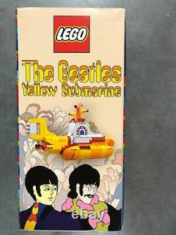 LEGO Ideas The Beatles Yellow Submarine (21306) 553 pcs NEW SEALED. RETIRED