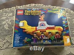 LEGO Ideas The Beatles Yellow Submarine 21306 NEW factory sealed box retired