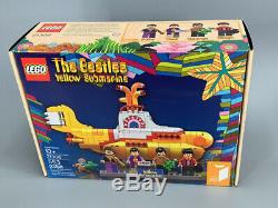 LEGO Ideas The Beatles Yellow Submarine (21306) Retired / NEW