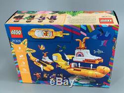 LEGO Ideas The Beatles Yellow Submarine (21306) Retired / NEW