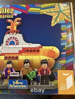 LEGO Ideas The Beatles Yellow Submarine 21306 Retired Sealed NIB Minifigures