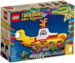 LEGO Ideas The Beatles Yellow Submarine Building Blocks Construction Toy 21306
