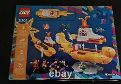 LEGO Ideas Yellow Submarine 21306 The Beatles Brand New & Sealed Retired Set