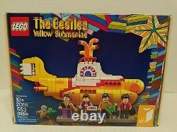 LEGO Ideas Yellow Submarine #21306 The Beatles. NEW in box. RETIRED