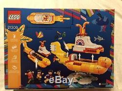 LEGO Ideas Yellow Submarine And Two Knex Beatles Sets Mint, Unopened