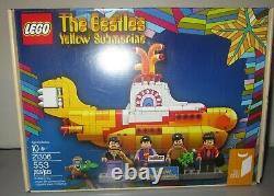 LEGO The Beatles YELLOW SUBMARINE 21306 Brand New In Box! NIB