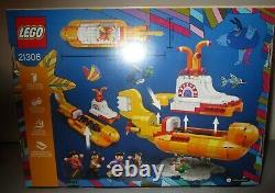 LEGO The Beatles YELLOW SUBMARINE 21306 Brand New In Box! NIB