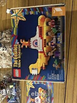 LEGO The Beatles Yellow Submarine (21306) 100% Complete With Box And Manual