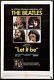 LET IT BE 1970 U. S 1 Sheet The Beatles Paul McCartney John Lennon filmartgallery