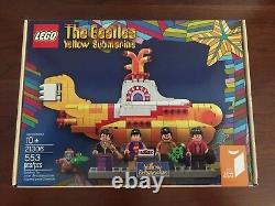 Lego IDEAS The Beatles Yellow Submarine 21035 Retired Set (Brand New)