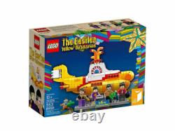 Lego IDEAS The Beatles Yellow Submarine 21306 FACTORY SEALED AND RETIRED