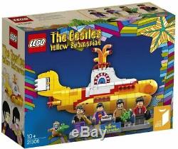 Lego Ideas 21306 The Beatles Yellow Submarine Brand New & Sealed, Retired Set