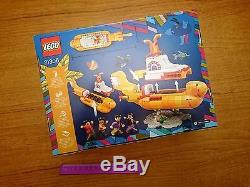 Lego Ideas 21306 The Beatles Yellow Submarine Brand New Unopened Free UK postage