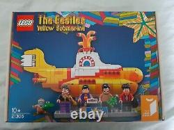 Lego Ideas The Beatles Yellow Submarine 21306 New And Sealed Set
