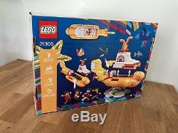 Lego The Beatles Ideas Yellow Submarine (21306) 100% COMPLETE in original box