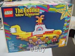 Legothe Beatlesyellow Submarine#21306brand Newnever Openedpristine Conditi