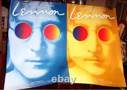 Lennon The Musical 5ft Subway Poster Broadway Nyc John Lennon The Beatles 2005