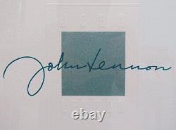 Limited edition John Lennon Baby Piano Edition Number 131 3000E Lithograph