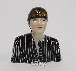 Lorna Bailey The Beatles John Lennon Black & White Pinstripe Suit Prototype Rare